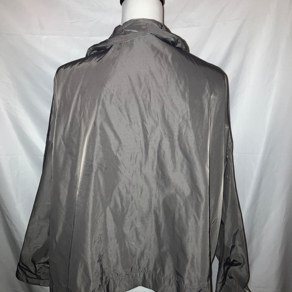 PLANET Grey Ruffle Collar Jacket - Picture 3 of 5